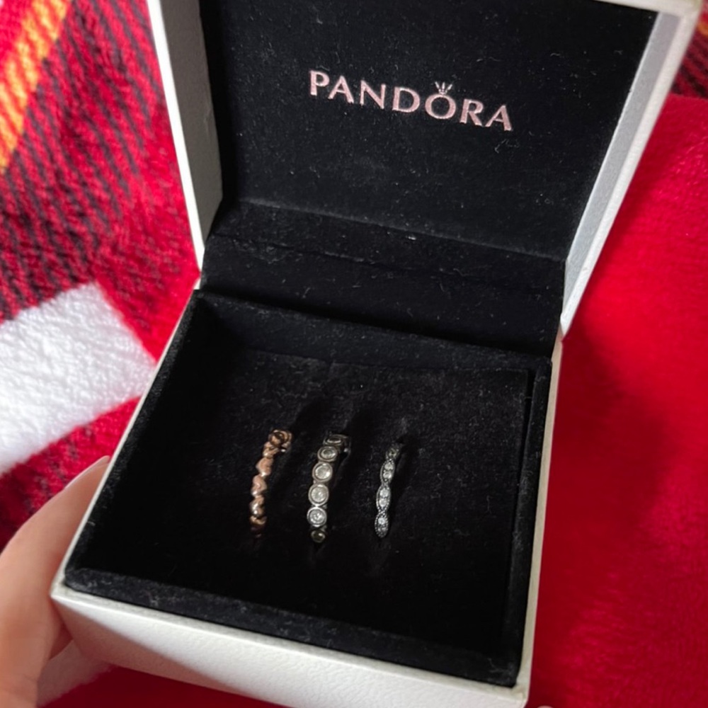 Pandora stackable rings - Picture 3 of 3